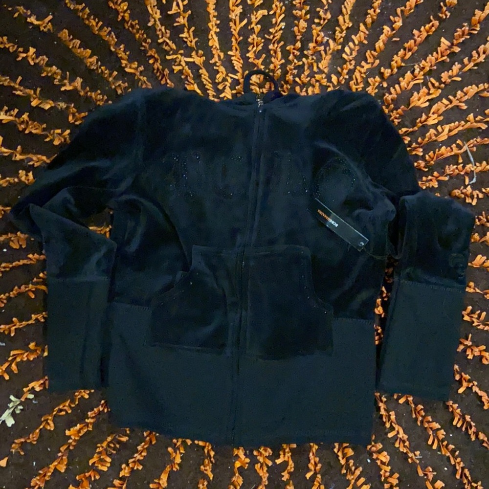 BCBG Large Velor Sweatshirt